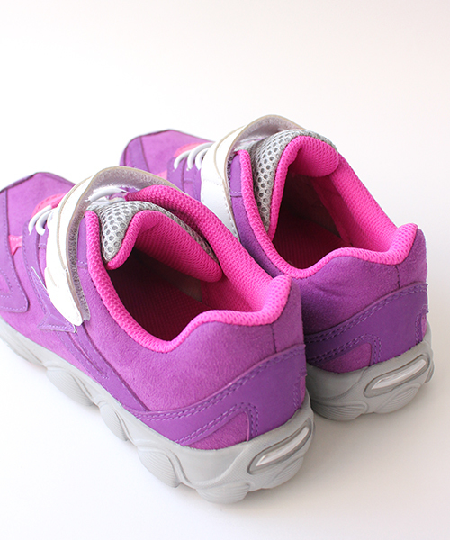 CIAOPANIC TYPY（チャオパニックティピー）の「KIDS　瞬足 Designed by CIAOPANIC TYPY キングチーター（スニーカー・キッズ・パープル/ブラック/ネイビー・19/17/22/21/21.5/18/20/16）」の16枚目の写真