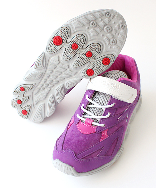 CIAOPANIC TYPY（チャオパニックティピー）の「KIDS　瞬足 Designed by CIAOPANIC TYPY キングチーター（スニーカー・キッズ・パープル/ブラック/ネイビー・19/17/22/21/21.5/18/20/16）」の17枚目の写真