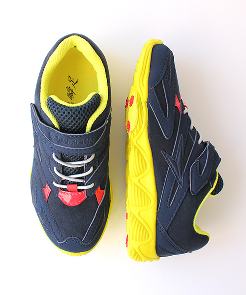 CIAOPANIC TYPY（チャオパニックティピー）の「KIDS　瞬足 Designed by CIAOPANIC TYPY キングチーター（スニーカー・キッズ・パープル/ブラック/ネイビー・19/17/22/21/21.5/18/20/16）」の20枚目の写真