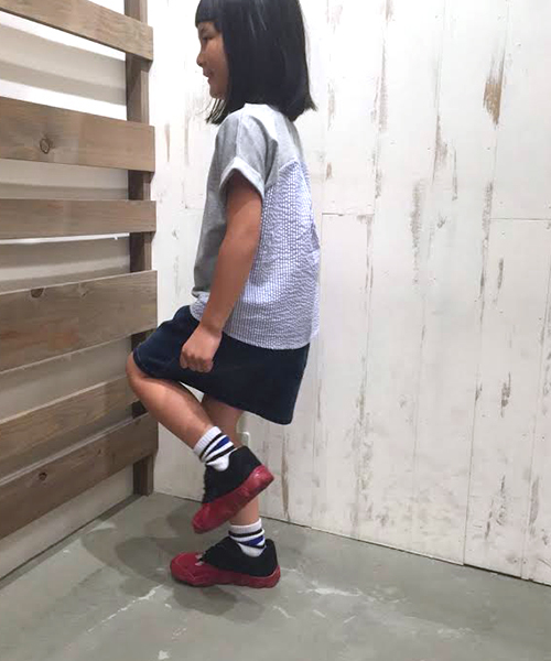 CIAOPANIC TYPY（チャオパニックティピー）の「KIDS　瞬足 Designed by CIAOPANIC TYPY キングチーター（スニーカー・キッズ・パープル/ブラック/ネイビー・19/17/22/21/21.5/18/20/16）」の21枚目の写真