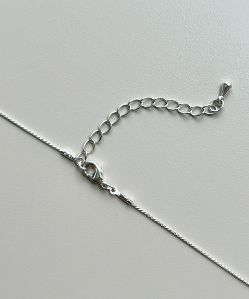 russet（ラシット）の「《gem_by russet》ダブルストーンモチーフネックレス(AF-254)（ネックレス・レディース・シルバー/ゴールド・FREE）」の9枚目の写真