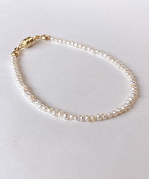 RIYU/極小淡水パールのワンタッチブレスレット（ブレスレット）｜CERCA（チェルカ） 5,848円