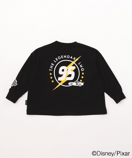 kladskap（クレードスコープ）の「【カーズ】ロゴ長袖Ｔシャツ（Tシャツ/カットソー・キッズ・オフホワイト/ブラック・100cm/120cm/130cm/110cm/90cm）」の8枚目の写真