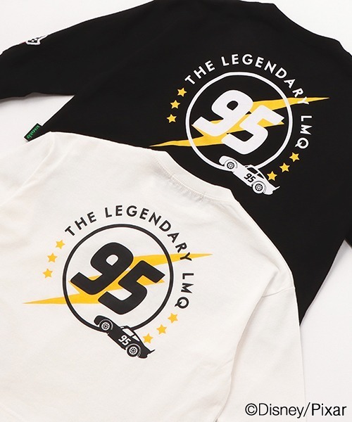 kladskap（クレードスコープ）の「【カーズ】ロゴ長袖Ｔシャツ（Tシャツ/カットソー・キッズ・オフホワイト/ブラック・100cm/120cm/130cm/110cm/90cm）」の16枚目の写真