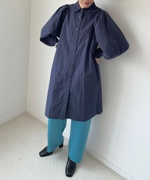 LOWRYS FARM | パワショルロングシャツ　968605(シャツ/ブラウス)