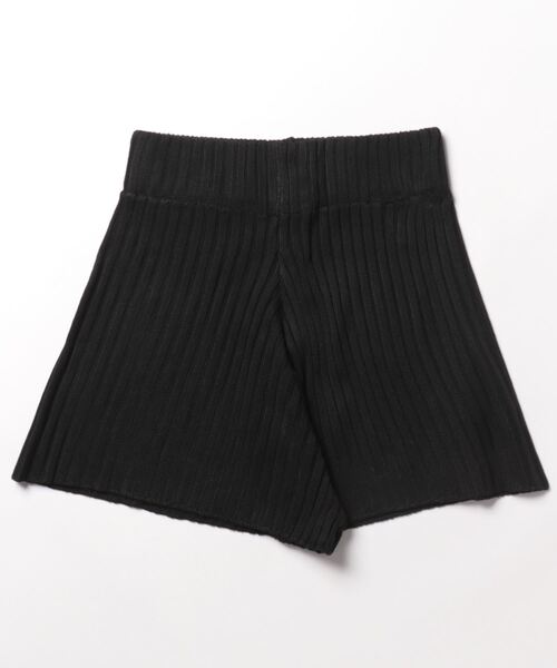 clear（クリア）の「ハイウエストニットショートパンツ （その他パンツ・レディース・杢グレー/アイボリー/ベージュ/ブラック/ブラウン・F）」の18枚目の写真