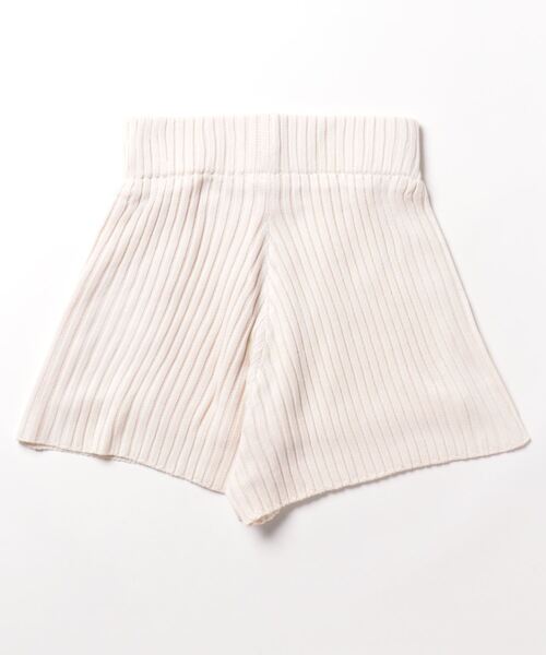 clear（クリア）の「ハイウエストニットショートパンツ （その他パンツ・レディース・杢グレー/アイボリー/ベージュ/ブラック/ブラウン・F）」の19枚目の写真