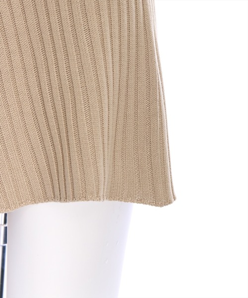 clear（クリア）の「ハイウエストニットショートパンツ （その他パンツ・レディース・杢グレー/アイボリー/ベージュ/ブラック/ブラウン・F）」の15枚目の写真