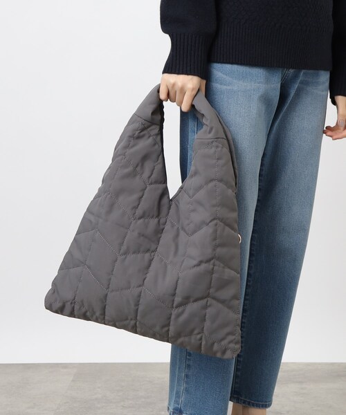 grove（グローブ）の「◆キルトトライアングルトート（トートバッグ・レディース・ブルー/グレー/ブラック・00）」の3枚目の写真