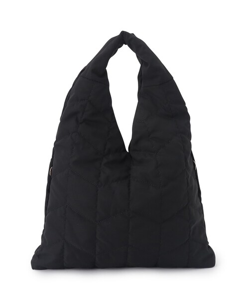 grove（グローブ）の「◆キルトトライアングルトート（トートバッグ・レディース・ブルー/グレー/ブラック・00）」の8枚目の写真