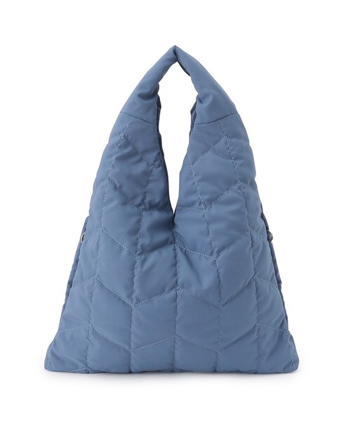 grove（グローブ）の「◆キルトトライアングルトート（トートバッグ・レディース・ブルー/グレー/ブラック・00）」の11枚目の写真