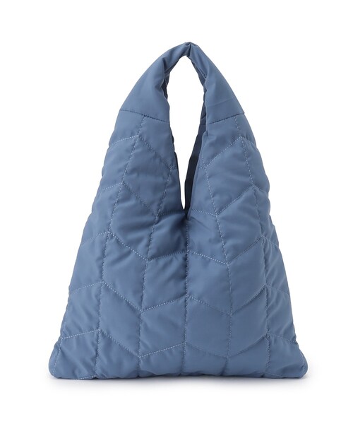 grove（グローブ）の「◆キルトトライアングルトート（トートバッグ・レディース・ブルー/グレー/ブラック・00）」の16枚目の写真