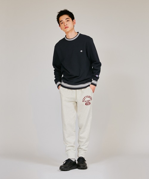タイムレス【CHAMPION】クラシック カフス スウェットパンツ Champion/チャンピオン】メンズ ベーシック クルーネック