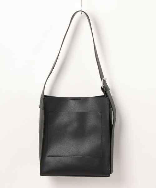 BACK NUMBER(バックナンバー)の「【BACK NUMBER】太ベルトビッグショルダー(ショルダーバッグ・レディース・ダークブラウン/ブラック・ONE SIZE)」の3枚目の写真