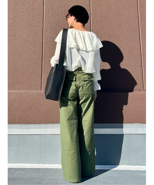 BACK NUMBER(バックナンバー)の「【BACK NUMBER】太ベルトビッグショルダー(ショルダーバッグ・レディース・ダークブラウン/ブラック・ONE SIZE)」の21枚目の写真