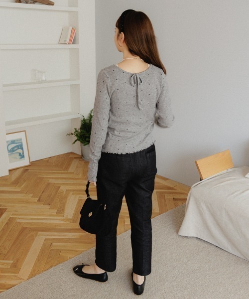 クラシックスエードバッグ（ショルダーバッグ）｜flower（フラワー）