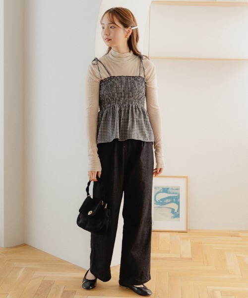 クラシックスエードバッグ（ショルダーバッグ）｜flower（フラワー）