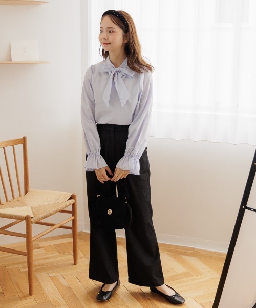 クラシックスエードバッグ（ショルダーバッグ）｜flower（フラワー）