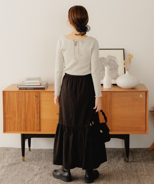 クラシックスエードバッグ（ショルダーバッグ）｜flower（フラワー）