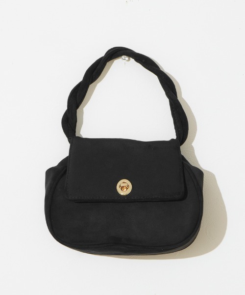 クラシックスエードバッグ（ショルダーバッグ）｜flower（フラワー）