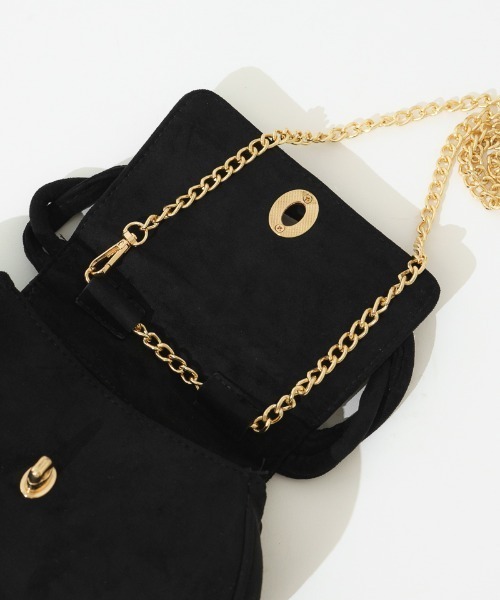 クラシックスエードバッグ（ショルダーバッグ）｜flower（フラワー）