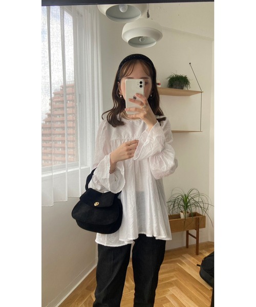 クラシックスエードバッグ（ショルダーバッグ）｜flower（フラワー）