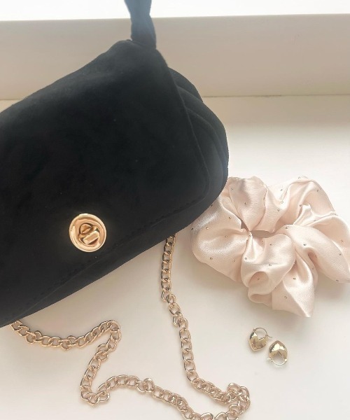 クラシックスエードバッグ（ショルダーバッグ）｜flower（フラワー）