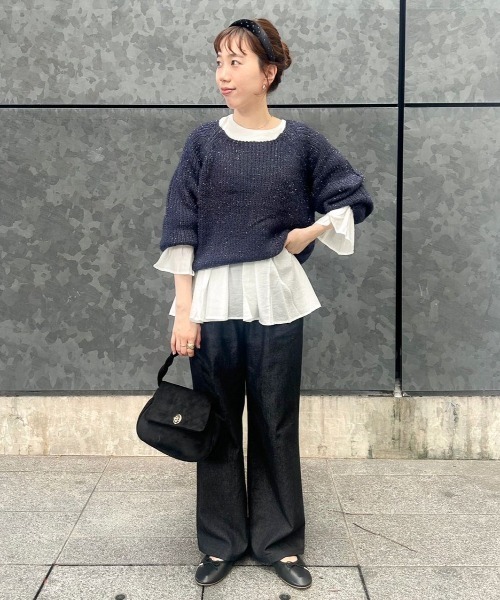 クラシックスエードバッグ（ショルダーバッグ）｜flower（フラワー）