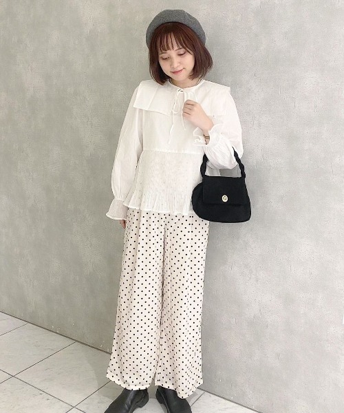 クラシックスエードバッグ（ショルダーバッグ）｜flower（フラワー）