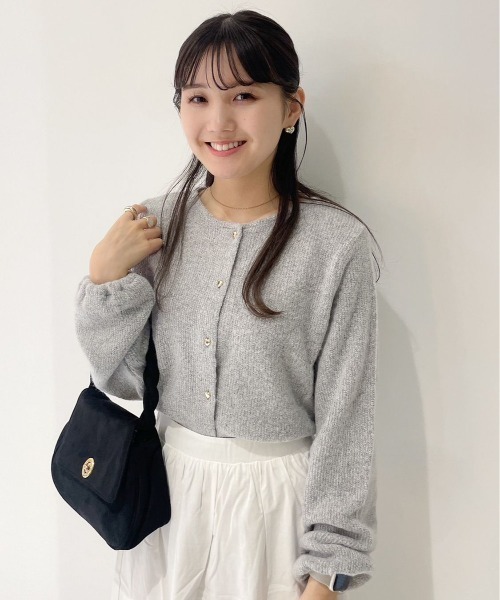 クラシックスエードバッグ（ショルダーバッグ）｜flower（フラワー）