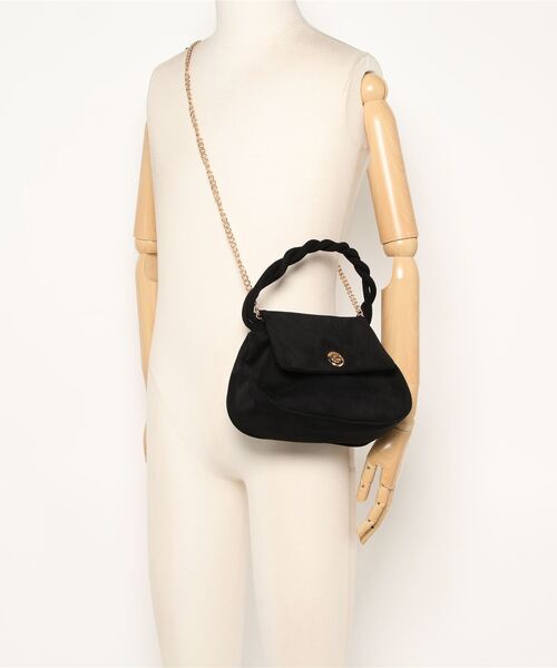 クラシックスエードバッグ（ショルダーバッグ）｜flower（フラワー）