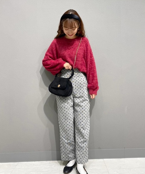 クラシックスエードバッグ（ショルダーバッグ）｜flower（フラワー）