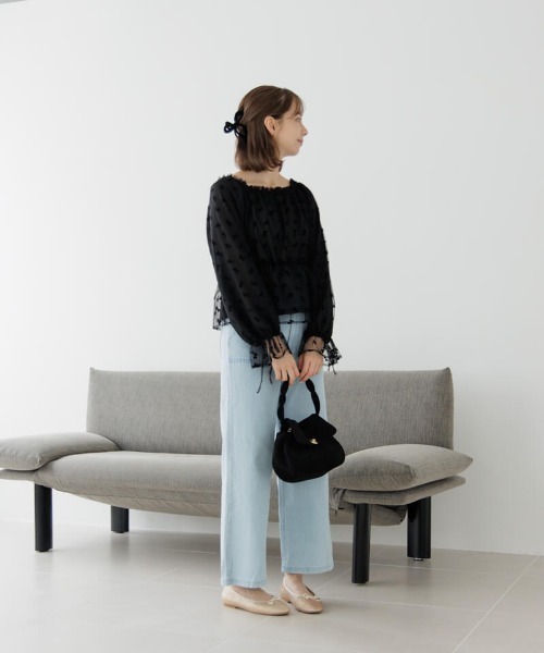 クラシックスエードバッグ（ショルダーバッグ）｜flower（フラワー）の