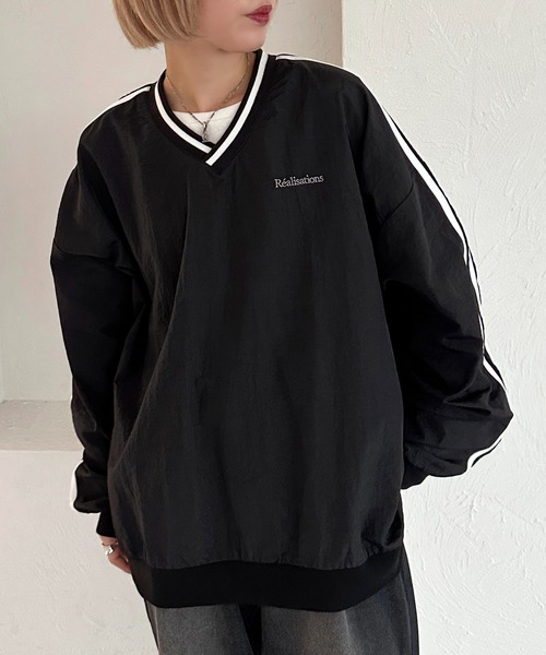 apres jour mignon（アプレジュールミニョン）の「アソートライントップス【ZOZOTOWN限定アイテム】（スウェット・レディース・レッド/グリーン/グレー/ナチュラル/ブラック・X-LARGE/フリー）」の7枚目の写真