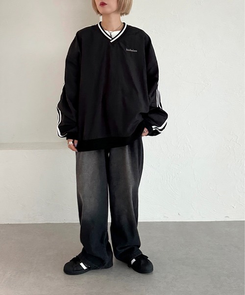 apres jour mignon（アプレジュールミニョン）の「アソートライントップス【ZOZOTOWN限定アイテム】（スウェット・レディース・レッド/グリーン/グレー/ナチュラル/ブラック・X-LARGE/フリー）」の10枚目の写真