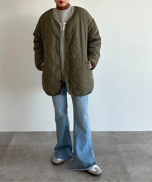 セール】リバーシブルキルティングブルゾン【ZOZOTOWN限定アイテム
