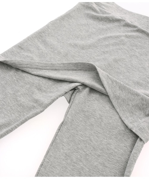 anap mimpi（アナップミンピ）の「スムースタッチ スカート付 レギンス（レギンス/スパッツ・レディース・ブラック/ライトグレー・FREE）」の19枚目の写真