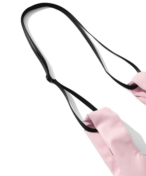 bpr BEAMS（ビーピーアール ビームス ）の「フェイクレザー ショッパー（エコバッグ/サブバッグ・メンズ・ブラック/ミント/サックスブルー/ピンク/ベージュ/グレー/オフホワイト/カーキ・ONE SIZE）」の17枚目の写真