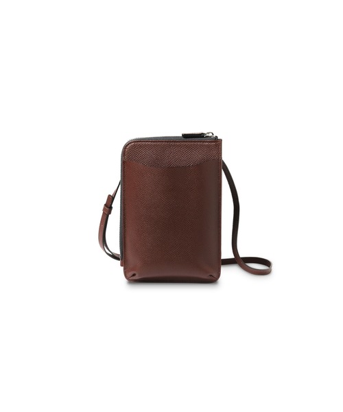 Epoi（エポイ）の「エムエム スマホポシェット（ショルダーバッグ・レディース・ダークグレー/キャメル/グレー系その他/ダークブラウン・FREE）」の21枚目の写真