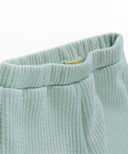 DRC branshes（ディーアールシーブランシェス）の「【DRC】リブニットフレアパンツ（その他パンツ・キッズ・ライトグリーン/ブラック/マスタード/ベージュ/グレー・130/120/110/140/150/100/90）」の10枚目の写真
