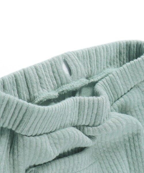 DRC branshes（ディーアールシーブランシェス）の「【DRC】リブニットフレアパンツ（その他パンツ・キッズ・ライトグリーン/ブラック/マスタード/ベージュ/グレー・130/120/110/140/150/100/90）」の11枚目の写真