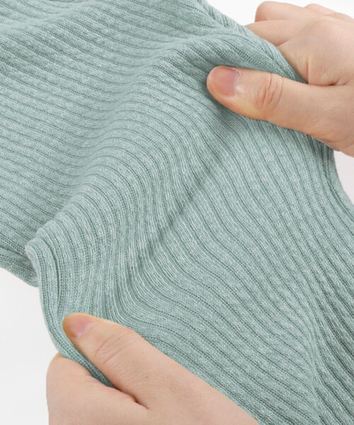 DRC branshes（ディーアールシーブランシェス）の「【DRC】リブニットフレアパンツ（その他パンツ・キッズ・ライトグリーン/ブラック/マスタード/ベージュ/グレー・130/120/110/140/150/100/90）」の15枚目の写真