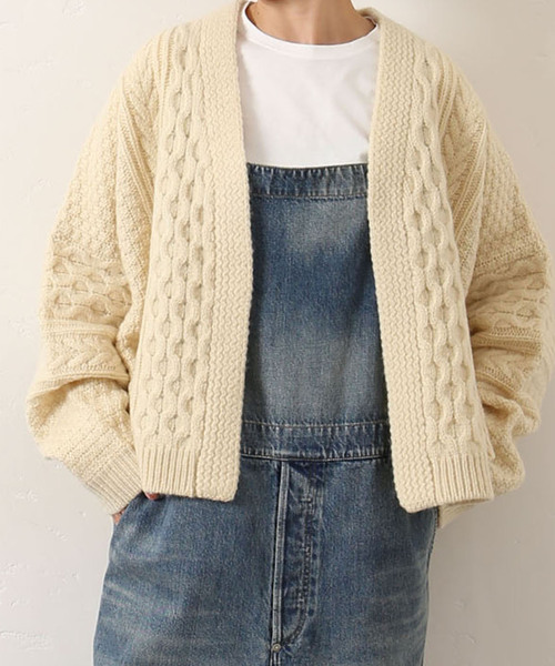 JOURNAL STANDARDLUXアラン編みニットカーディガン JOURNAL STANDARD LUXE（ジャーナルスタンダード ラックス）の「アラン