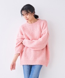 TRICOTS JEAN MARC（トリコットジーンマルク）の「【TRICOTS JEAN MARC】ローゲージクルーネックニット-HUGO KNIT（ニット/セーター）」