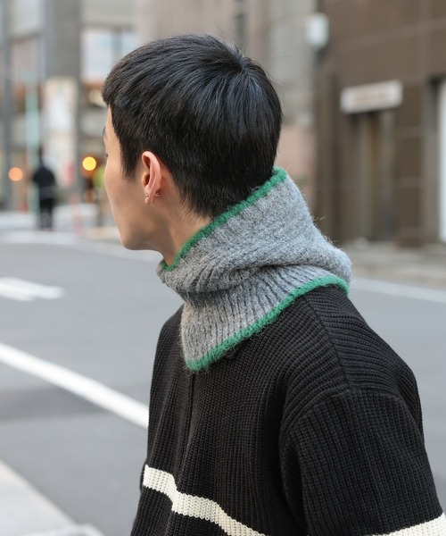 3.3 Field Trip (3.3フィールドトリップ)の「【UNISEX】3.3 Field Trip/ラインバラクラバ(ニットキャップ/ビーニー・レディース・クリーム/チャコール/ブラウン・FREE)」の16枚目の写真