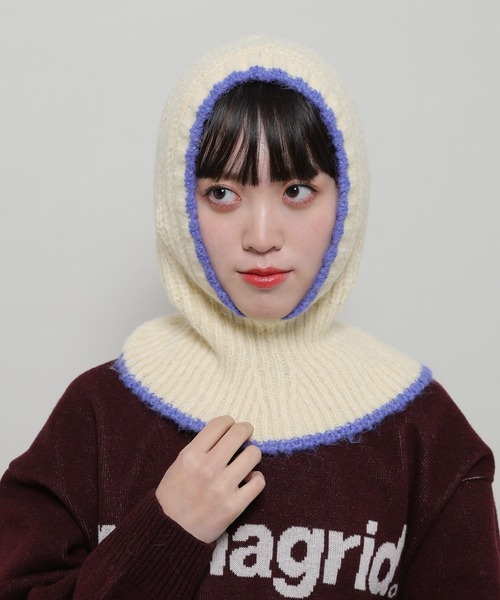 3.3 Field Trip (3.3フィールドトリップ)の「【UNISEX】3.3 Field Trip/ラインバラクラバ(ニットキャップ/ビーニー・レディース・クリーム/チャコール/ブラウン・FREE)」の20枚目の写真