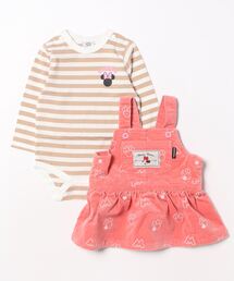 Disney（ディズニー）の「ディズニー コーデュロイサロペット&ロンパース 2点セット 9049B（アンサンブル・キッズ）」
