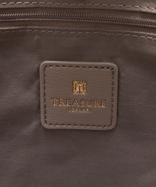 TREASURE TOPKAPI】フェイクレザー ノットデザイン ハンドル