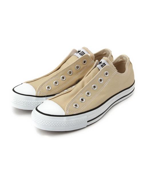 CONVERSE(コンバース)の「ALL STAR SLIPⅢ OX スニーカー◆(スニーカー・レディース・グレー/ベージュ/ブラック・23cm/25cm/24cm)」の4枚目の写真