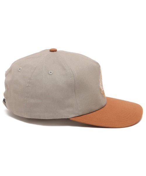 HONOR THE GIFT（オナーザギフト）の「HONOR THE GIFT HERITAGE CREST LOGO HAT / オナー ザ ギフト ヘリテージ クレスト ロゴ ハット（キャップ・メンズ・グレー・ONE SIZE）」の5枚目の写真